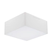 Plafon Sobrepor Alumínio Acrílico Branco Valencia 18cm