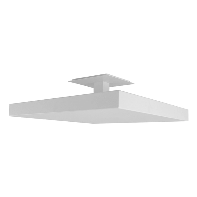 Plafon Led De Sobrepor Quadrado Branco 33,6w 3000k Tray