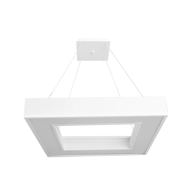 Pendente Led Aluminio Branco 33,6w 3000k New Chess