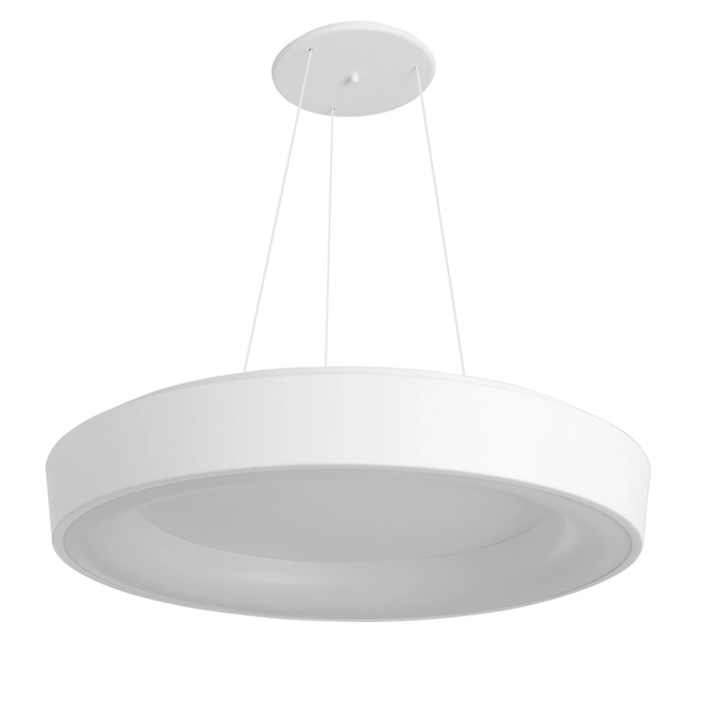 Pendente Led Aluminio Branco 33,6w 3000k Apollo