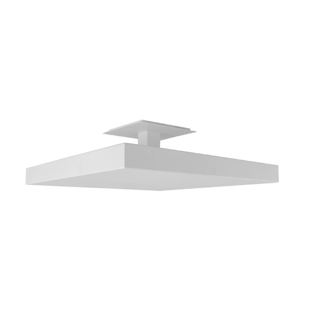 Plafon Led De Sobrepor Quadrado Branco 25,2w 3000k Tray