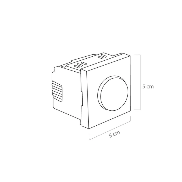 Modulo Sensor De Presenca Branco 2 Postos Orion