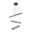 Pendente Led Metal E Aluminio 100w 3000k Danza - CINZA