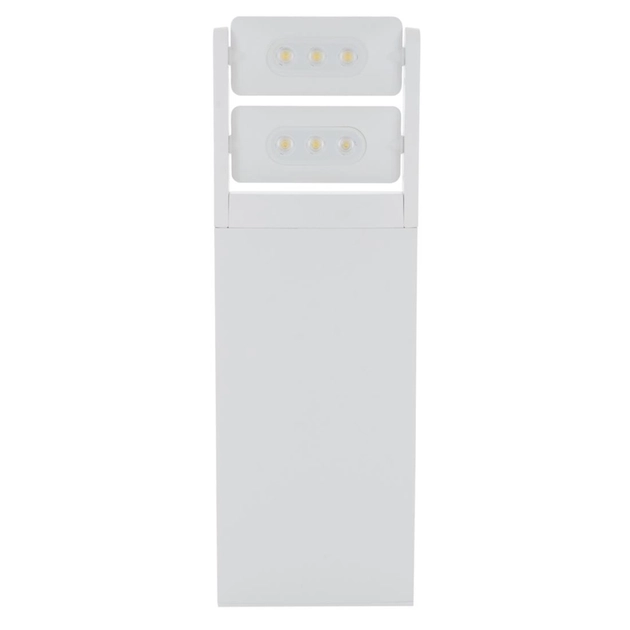 Balizador Led Metal Branco Fosco 18w 4000k