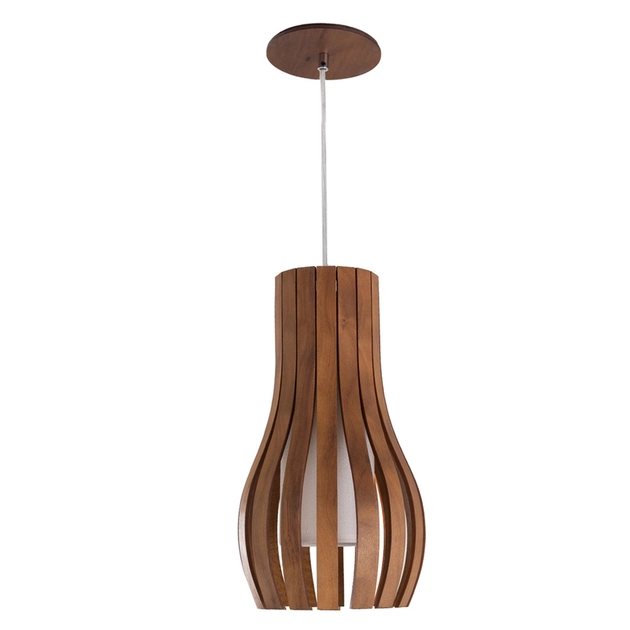 Pendente Madeira Imbuia 20cm Barril