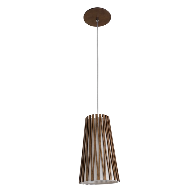 Pendente Mdf E Madeira Imbuia Living Hinges