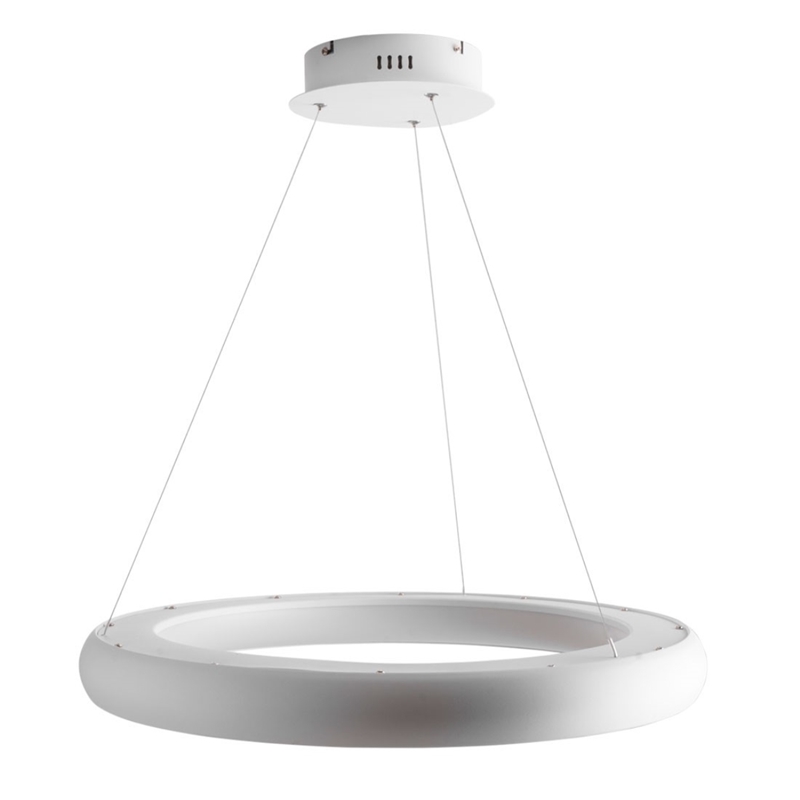 Pendente Metal Acrilico Branco Led 36w 3000k P9039341 Pendente Metal