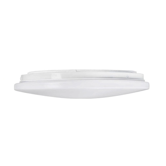 Plafon Led De Sobrepor Redondo Branco 32w Alva