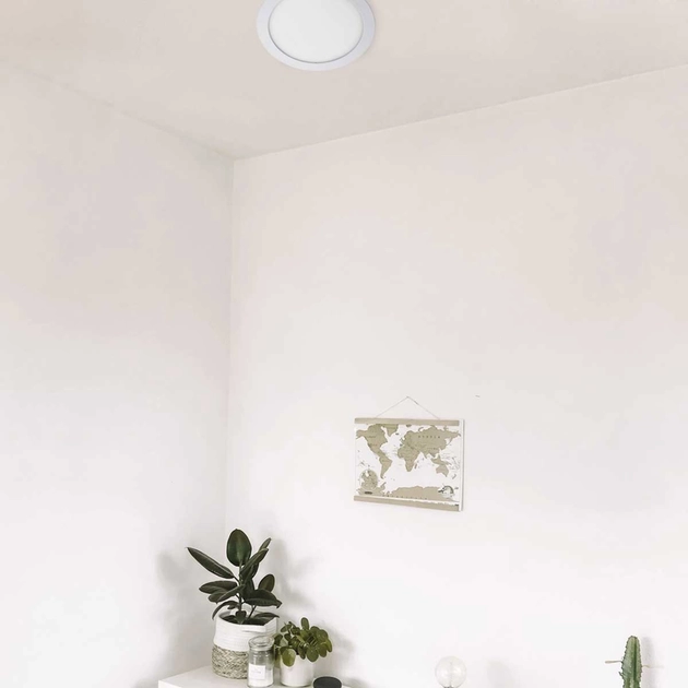 kit 4 Plafons Led Embutir Redondo 12w Branco Yamamura