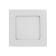 Plafon Led De Embutir Quadrado Branco 6w Panel - LED BRANCO NEUTRO (4000K)