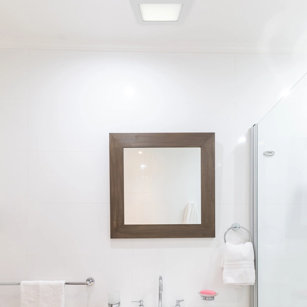 Kit 2 Plafons Led Quadrado Embutir 12w Branco Yamamura