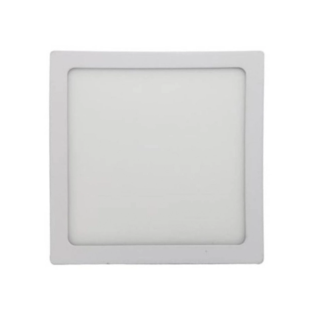 Plafon Led De Sobrepor Branco 18w 22x22cm Panel
