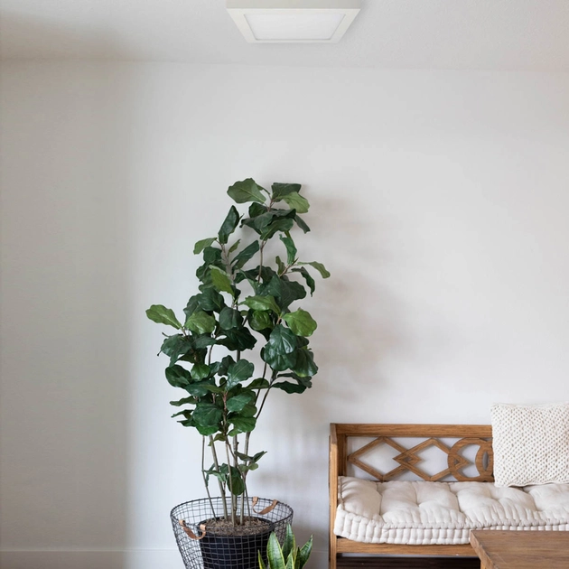 Plafon Led De Sobrepor Branco 18w 22x22cm Panel