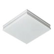 Plafon Led De Sobrepor Quadrado Aluminio Branco 25w Bilbao - LED BRANCO NEUTRO (4000K)