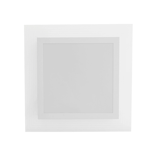 Plafon Led Sobrepor Quadrado Branco 25w Lisboa