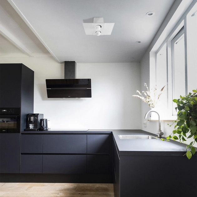 Plafon De Sobrepor Duplo Aluminio Acrilico Monaco
