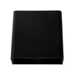 Arandela Led Abs 3w Ip65 3000k Brick - PRETO FOSCO