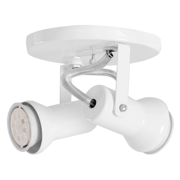 Spot Sobrepor Aluminio Branco 12cmx4cm