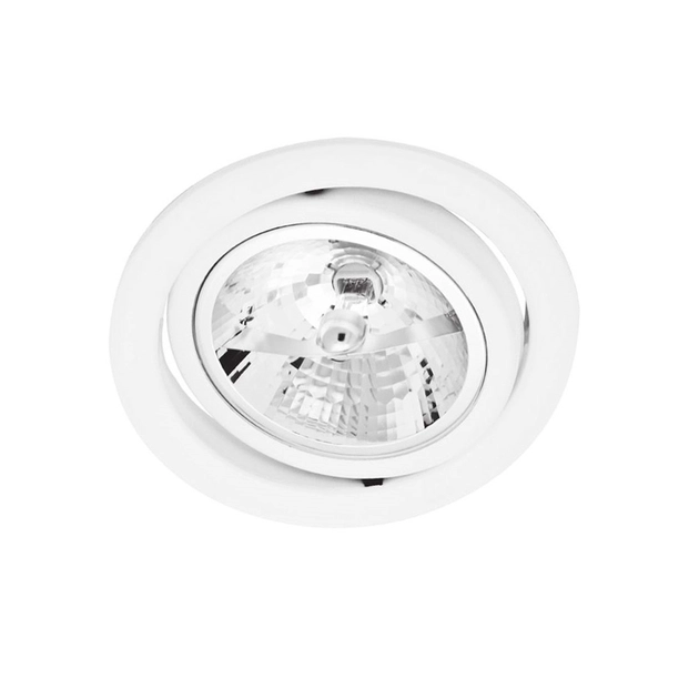 Plafon Embutir Aluminio Branco 16cm