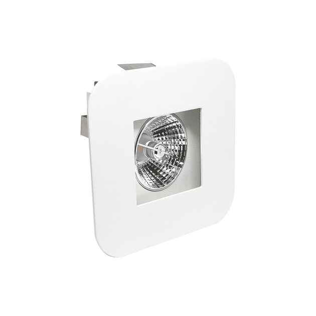 Plafon Embutir Aluminio Branco 13,5cm