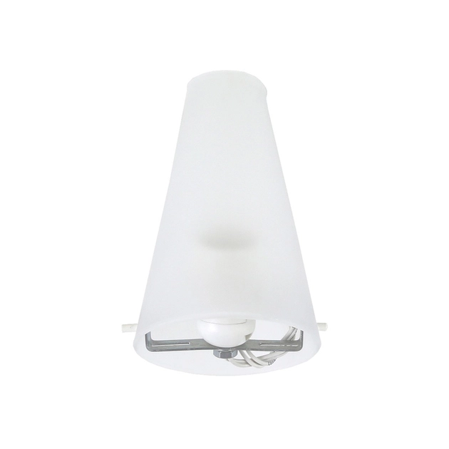 Plafon Sobrepor Aluminio Cromado 35cm