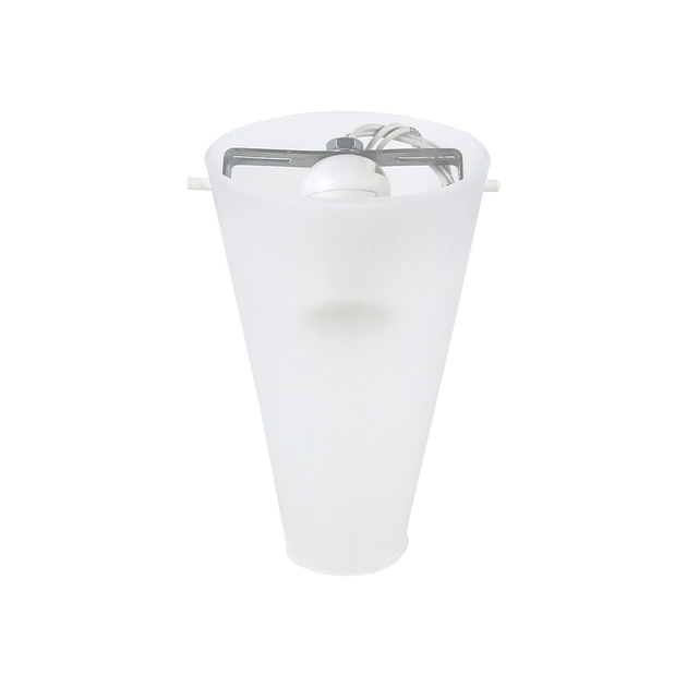 Plafon Sobrepor Aluminio Cromado 35cm
