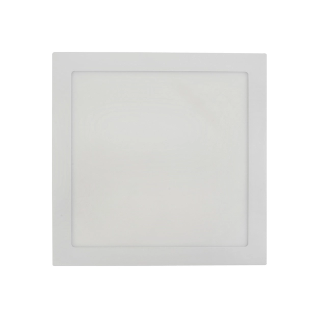 Plafon Led De Embutir Quadrado Branco 18w Moldura