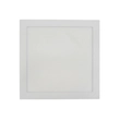 Plafon Led De Embutir Quadrado Branco 18w Moldura - LED BRANCO QUENTE (3000K)