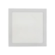 Kit 4 Plafons LED Embutir Quadrado 24W Branco Ø30cm - LED BRANCO FRIO (6000K)