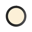 Kit 10 Plafons LED Sobrepor Redondo 18W Preto Ø22,5cm - LED BRANCO QUENTE (3000K)