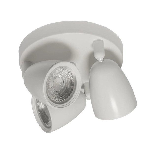Spot Led De Sobrepor Abs 21w 3000k Focus