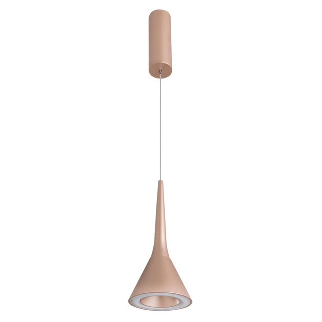 Pendente Led Aluminio 11w 3000k 12cm Flora