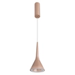 Pendente Led Aluminio 11w 3000k 12cm Flora - CHAMPAGNE