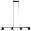 Pendente Led Metal Aluminio 38w 3000k Flora - PRETO