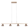 Pendente Led Metal Aluminio 38w 3000k Flora - CHAMPAGNE