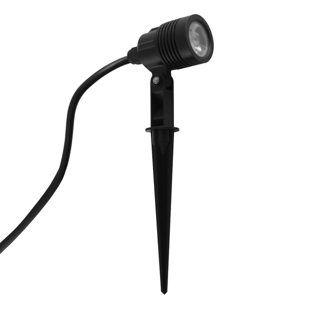 Espeto Led Abs Preto 3w 38 3000k Ip65 Optical