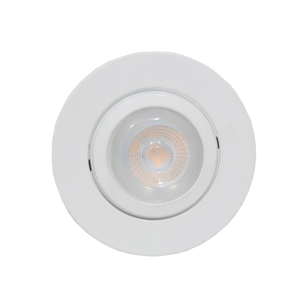Plafon Embutir Aluminio Branco 12cm