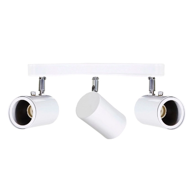 Spot Sobrepor Aluminio Branco 4cm