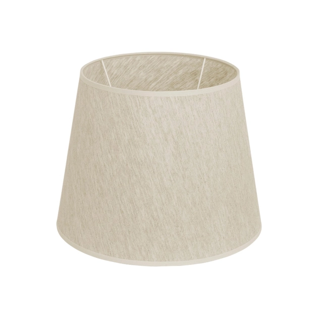 Cupula Para Abajur Tecido Bege 35cm