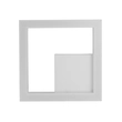 Plafon Led Sobrepor Quadrado 25,2w Luz Amarela Fit - BRANCO