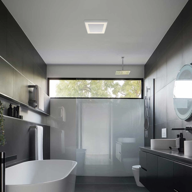 Plafon Led Sobrepor 16,8w Luz Amarela Fitedge