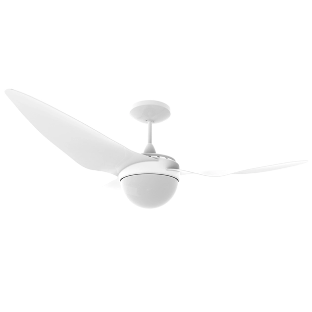 Ventilador De Teto Termoplastico Vidro Branco 127v Terral